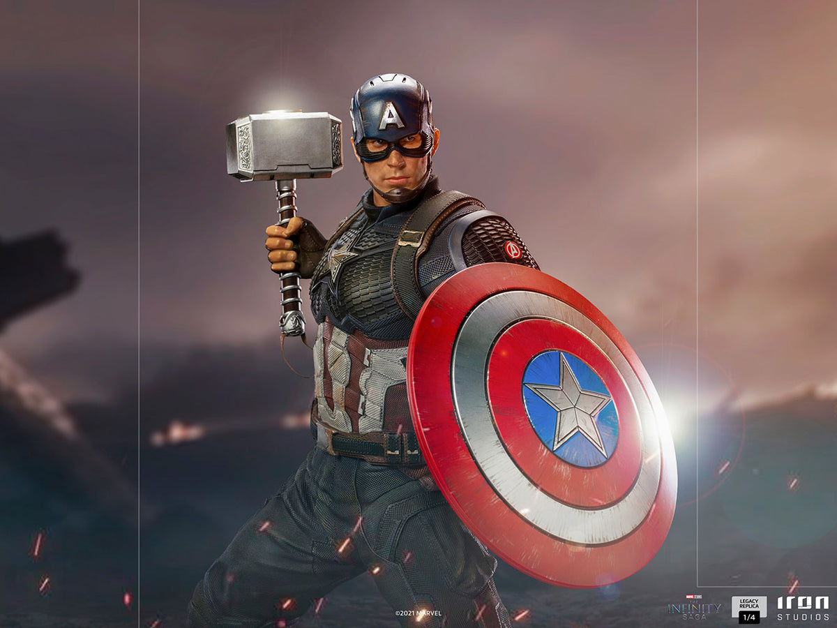 CAPTAIN AMERICA INFINITY SAGA LEGACY STATUE