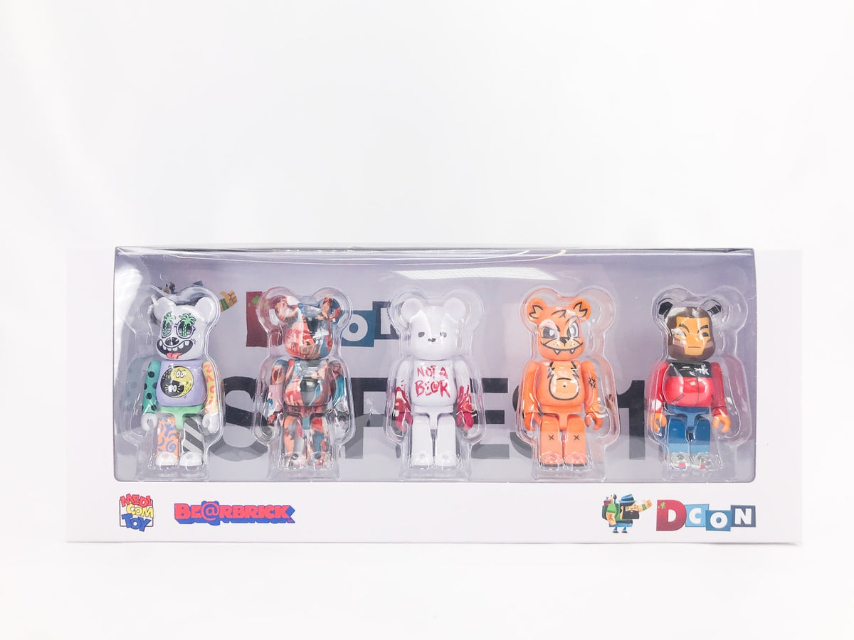 DCon 100% Bearbrick 5-Pack