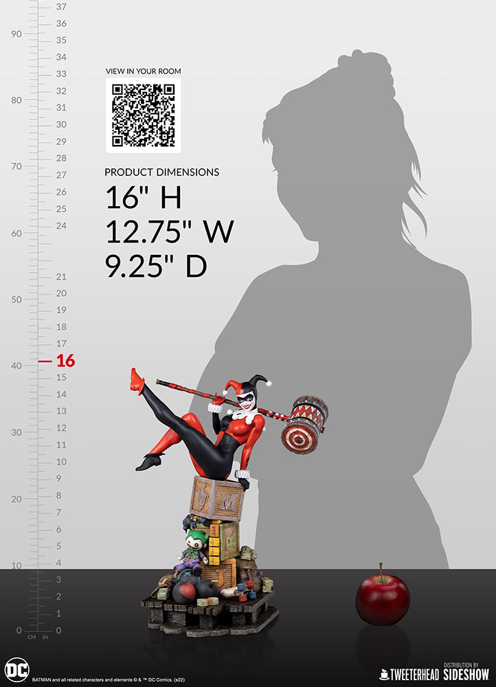 PRE-ORDER: HARLEY QUINN 1/6 SCALE MAQUETTE
