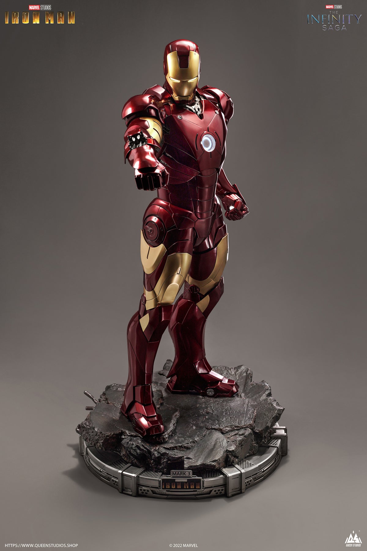 PRE-ORDER: IRON MAN MARK 3 1/2 SCALE STATUE