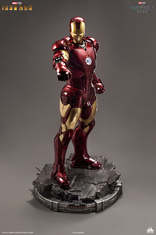 PRE-ORDER: IRON MAN MARK 3 1/2 SCALE STATUE