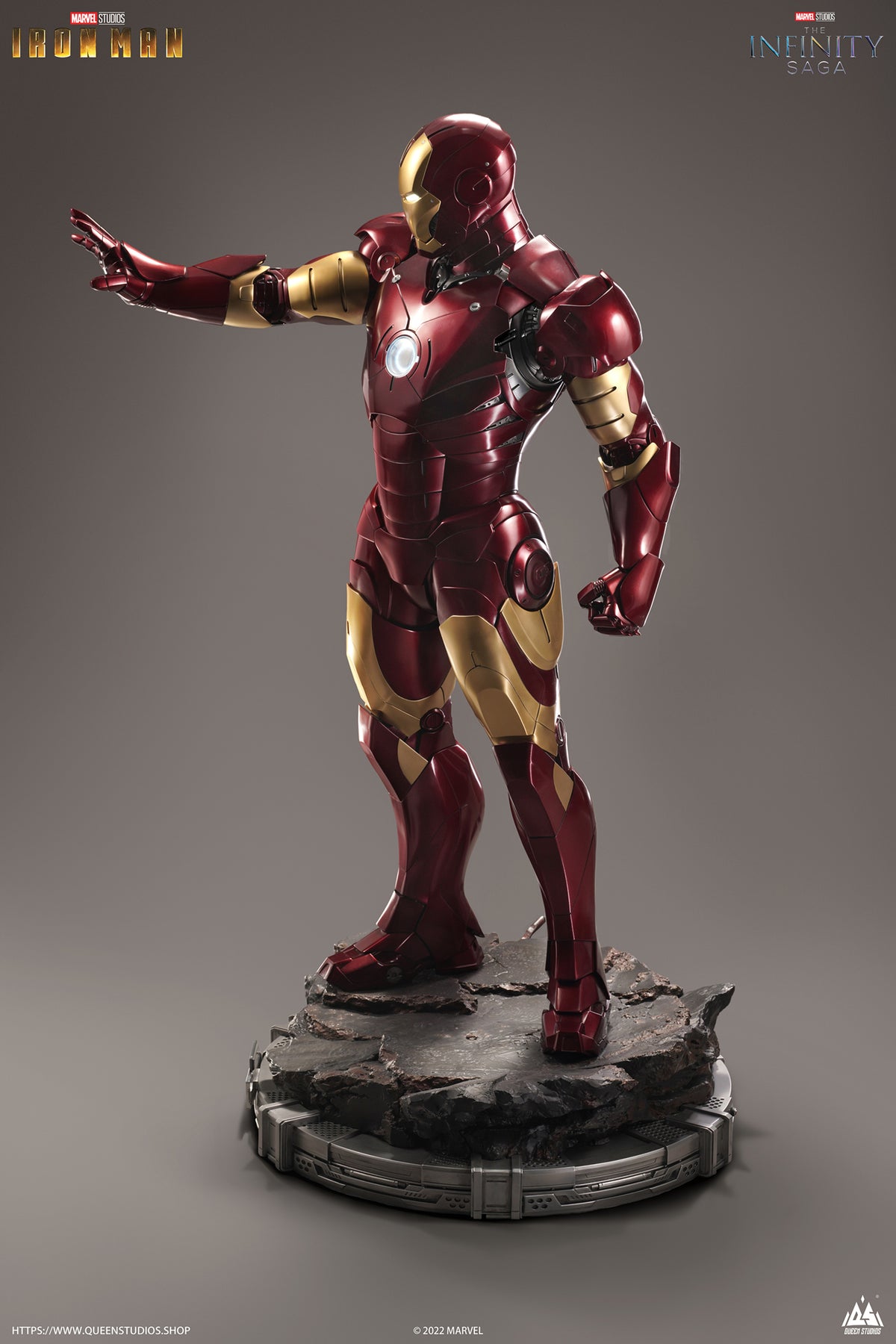 PRE-ORDER: IRON MAN MARK 3 1/2 SCALE STATUE