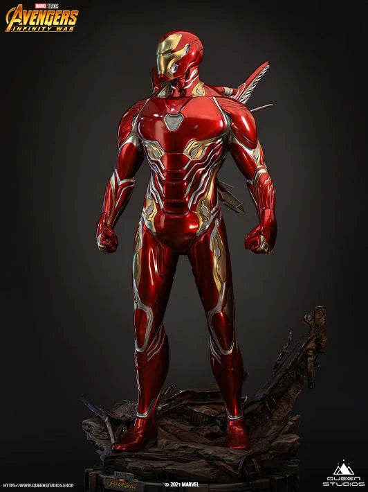PRE-ORDER: IRON MAN MARK 50 1/2 SCALE STATUE