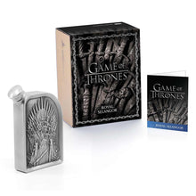 Load image into Gallery viewer, IRON THRONE HIP FLASK