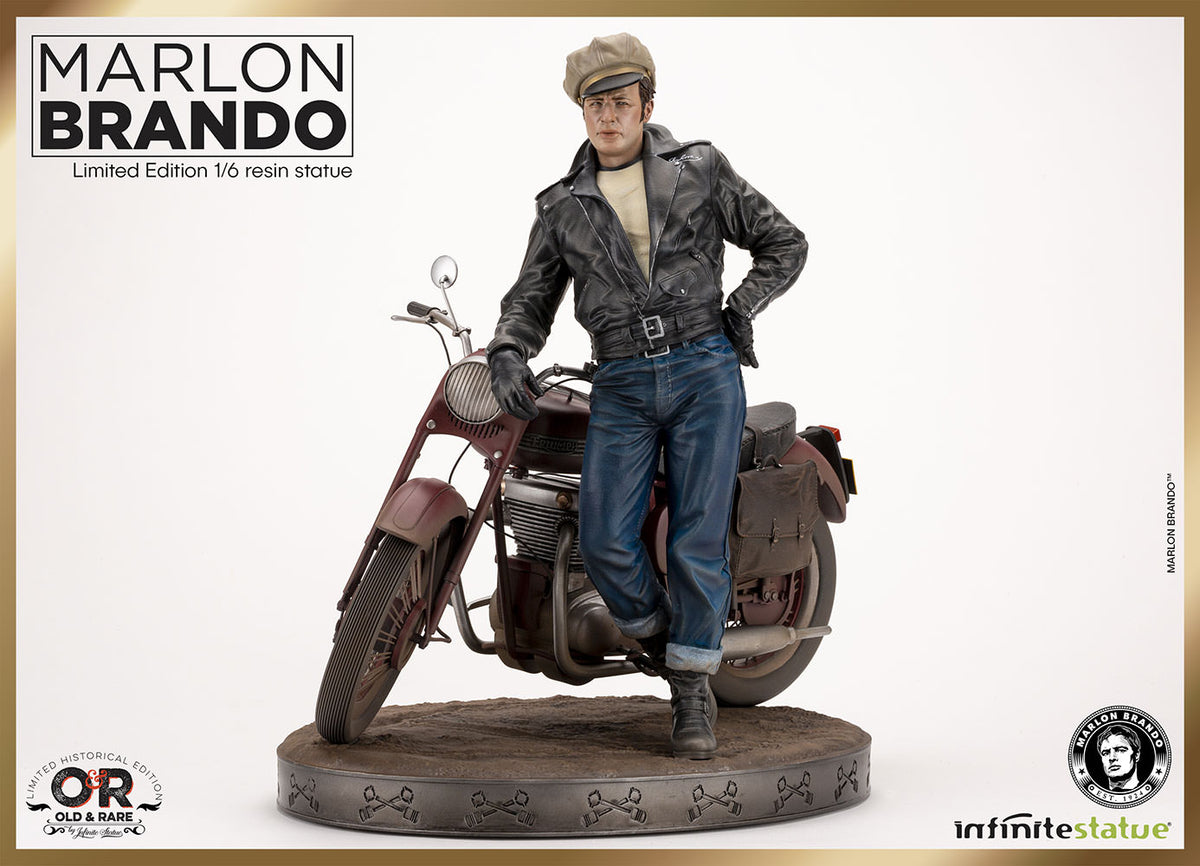 PRE-ORDER: MARLON BRANDO WITH BIKE