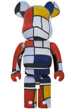 Load image into Gallery viewer, PIET MONDRIAN 1000% BEARBRICK