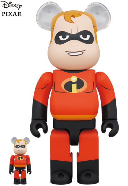 MR INCREDIBLE BEARBRICK SET