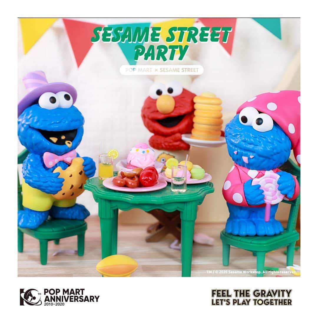 POP MART SESAME STREET PARTY SERIES 1