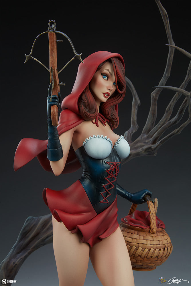 RED RIDING HOOD STATUE