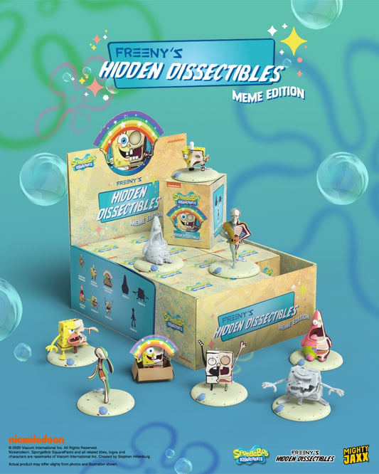 FREENY'S HIDDEN DISSECTIBLES: SPONGEBOB MEMES EDITION CASE