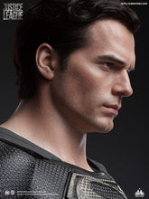 Load image into Gallery viewer, PRE-ORDER: SUPERMAN BLACK COSTUME LIFE SIZE BUST
