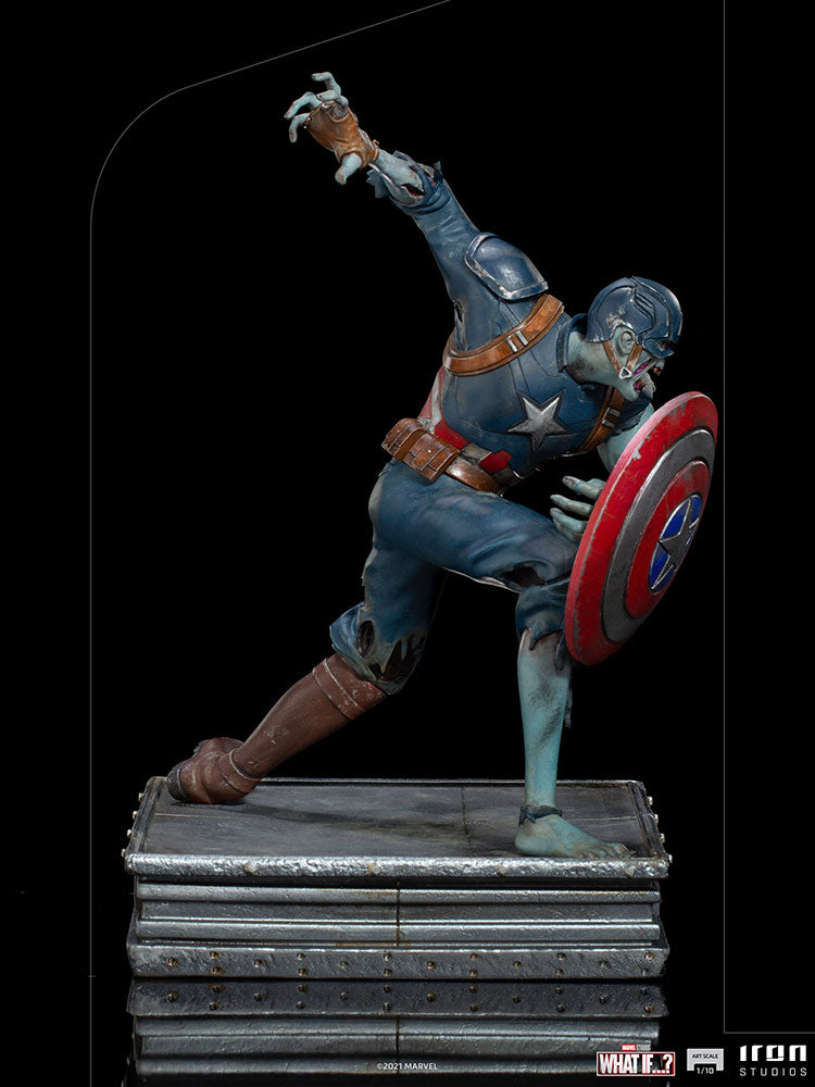 ZOMBIE CAPTAIN AMERICA ART SCALE