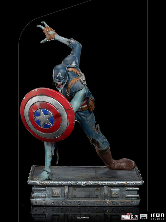 ZOMBIE CAPTAIN AMERICA ART SCALE